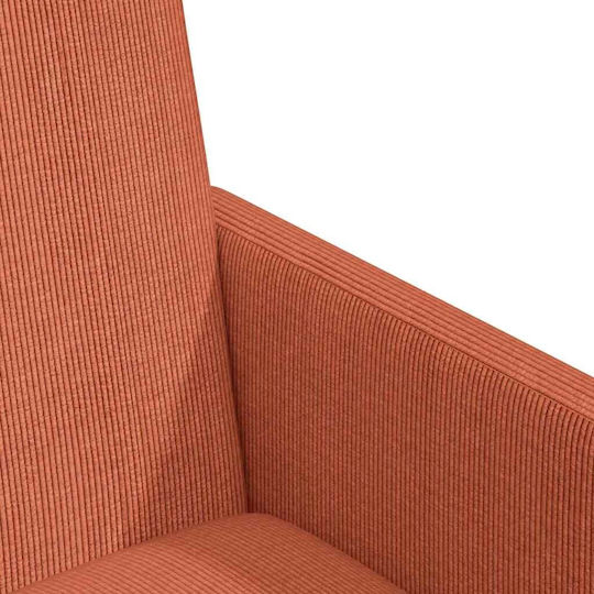 Stühle Speisesaal Red Orange 2Stück 57x66x94cm