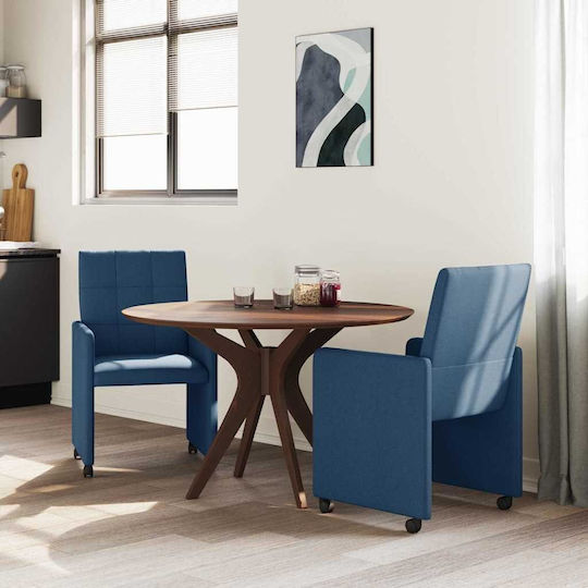 Armchairs Dining Room 58x65x94cm 2pcs Blue