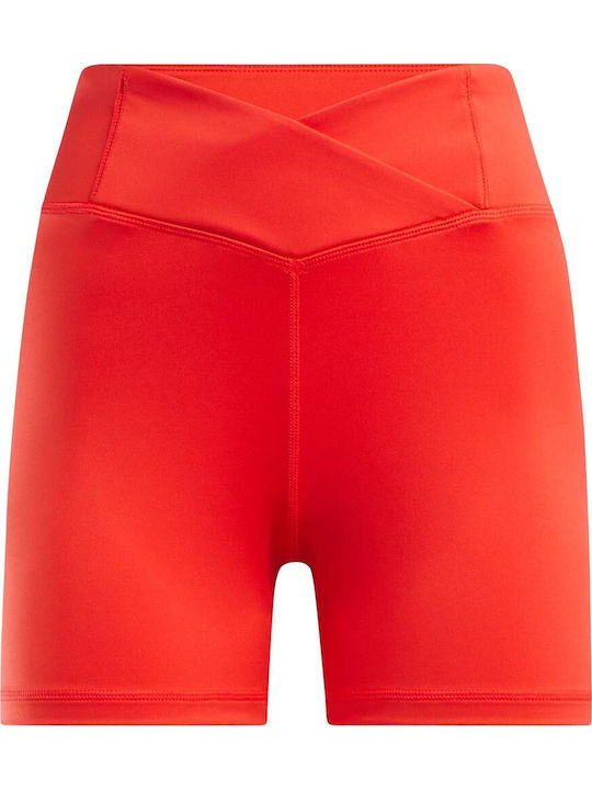 Core Highrise Shorts Γυναικείο Κολάν-Σορτς Ψηλόμεσο Energy Red