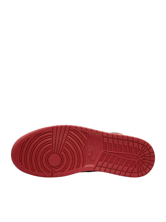 Air  1 Mid Herren Stiefel Rot