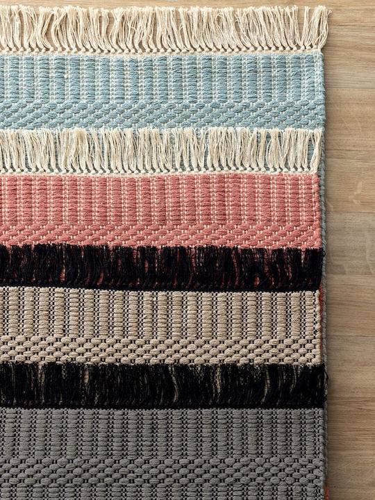 Palamaiki Trini Rug Rectangular Cotton Salmon