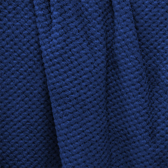 Lino Home Napnest Κουβέρτα Fleece Υπέρδιπλη 220x240εκ. Μπλε