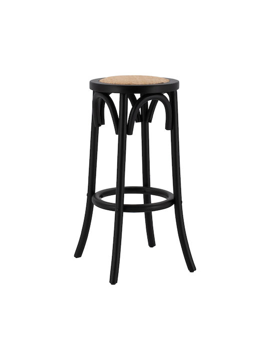 Hocker Bar Hölzernes Faye Black 36x36x70cm
