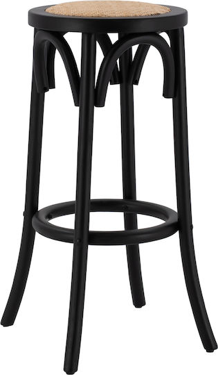 Stool Bar Faye Black 36x36x70cm