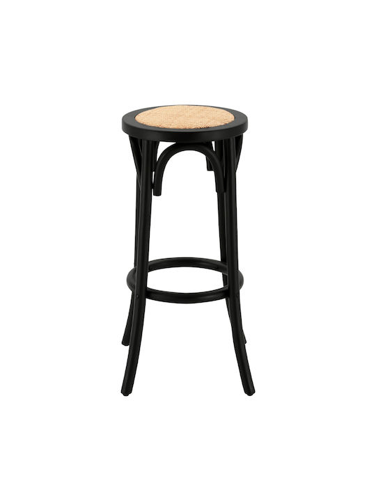 Hocker Bar Hölzernes Faye Black 36x36x70cm
