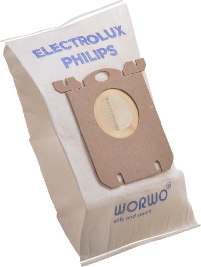 S-bag Staubsaugerbeutel 12Stück Kompatibel mit Staubsauger Electrolux / Philips / AEG / Universal