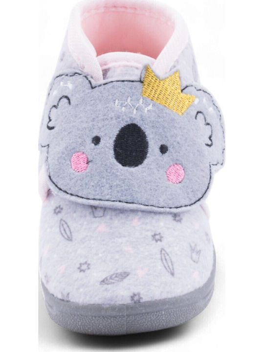 Kids Slippers Boots Gray