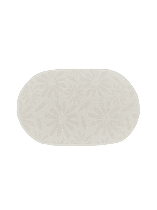 Kentia Bath Mats Set Cotton Oval Camilo 000079761 12 70x110cm