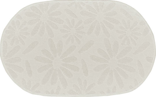Kentia Set Badematten Baumwolle Oval Camilo 000079761 12 70x110cm