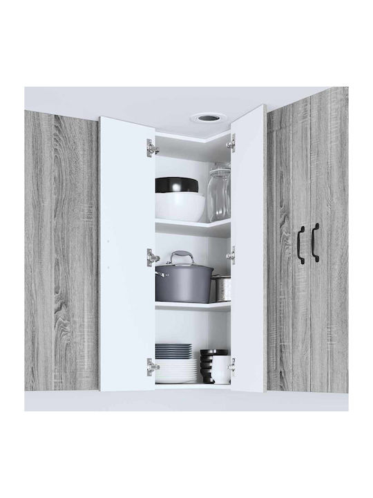 Cabinet Wall Gray 57x57x100cm