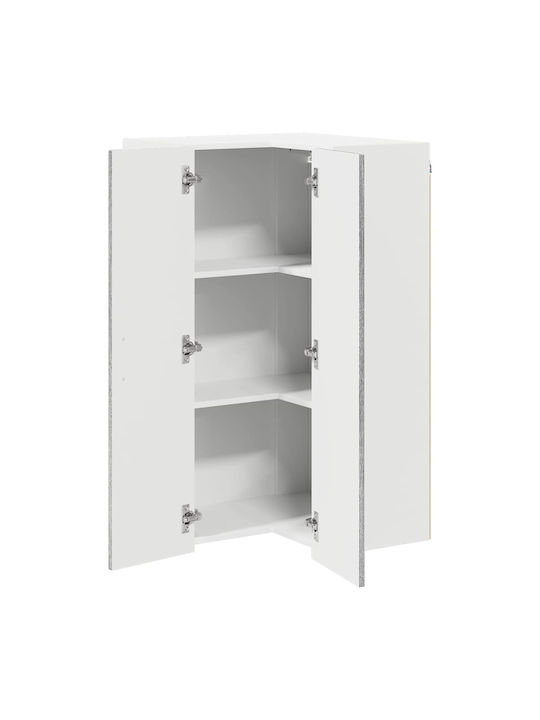 Cabinet Wall Gray 57x57x100cm