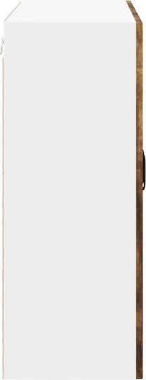 Cabinet Wall Black 80x31x80cm