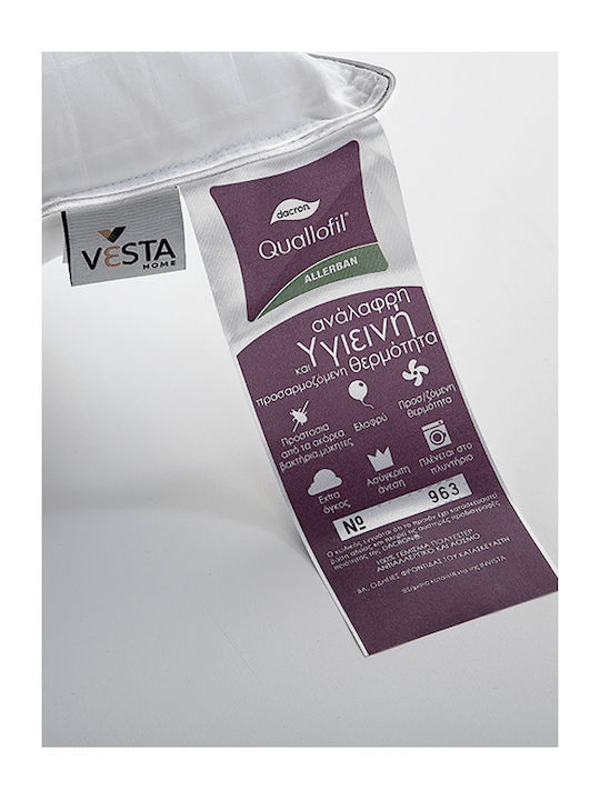 Vesta Home Πάπλωμα Μονό 170x240εκ. Quallofil Λευκό 280 GSM 12.5 togs
