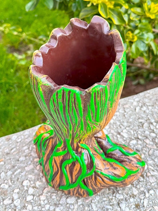 Dekorativer Pflanzentopf Groot Grün 22cm
