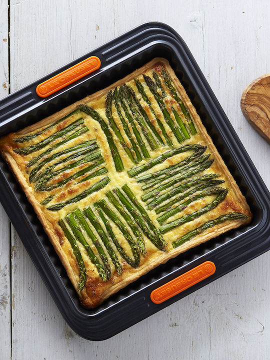 Le Creuset Formă de Patiserie pentru Tartă din Silicon cu Bază Detașabilă 23x23buc 1buc
