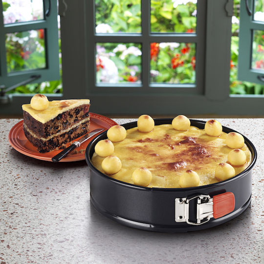 Le Creuset Non-stick Silicone Cake Baking Pan with Removable Bottom 24x24x7cm