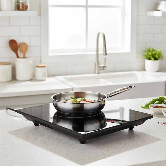 DictroLux Countertop Burner Induktion Single Schwarz