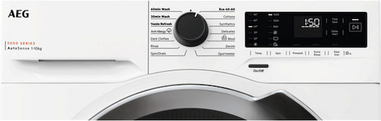 AEG Πλυντήριο Ρούχων 10kg 1400 Στροφών LF5Z41BE