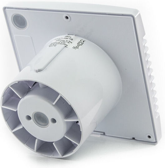 AirRoxy Wandmontage Lüfter für das Badezimmer 150mm Weiß