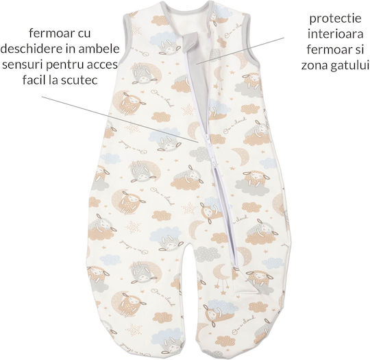 Kidizi De primăvară Sac de dormit 1 tog Pastel