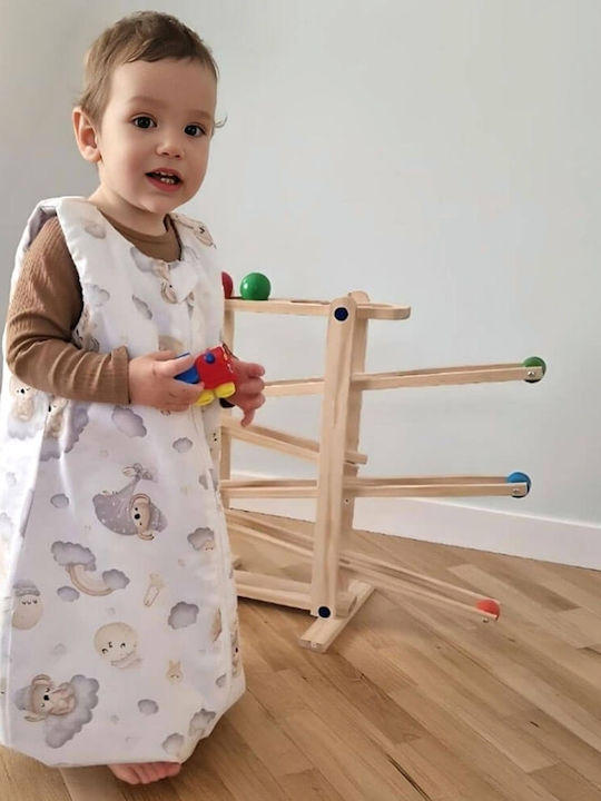 Kidizi De primăvară Sac de dormit 1 tog Alb