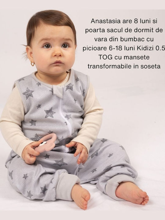 Kidizi Vara Sac de dormit 0.5 tog Pastel