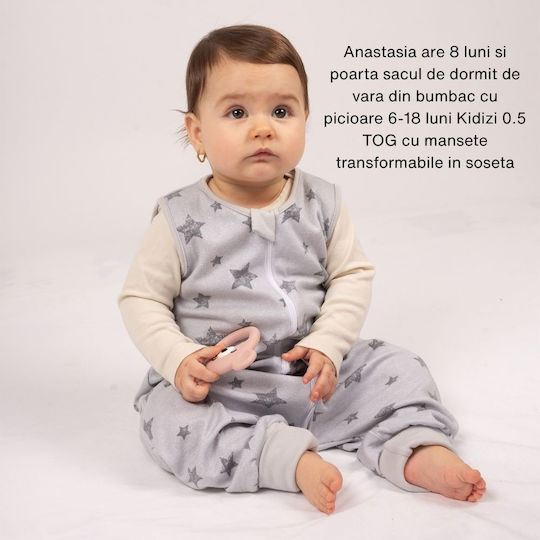 Kidizi Vara Sac de dormit 0.5 tog Albastru