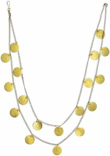 Offer Sample of Pontian Women's Costume Lux Complete Traditional Set 2 Rows Necklace