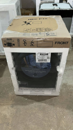 Electrolux Waschmaschine 9kg mit Dampftechnologie 1400 Umdrehungen Dampfauffrischung Silber EW7FG4492UDE