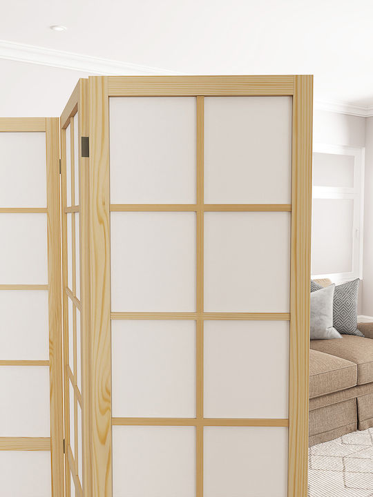 HomCom Decorative Room Divider made of Canvas 160x170cm