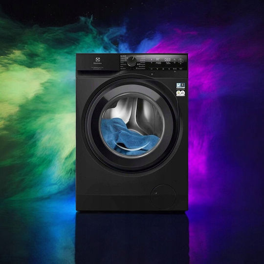 Electrolux Waschmaschine 9kg mit Dampftechnologie 1400 Umdrehungen Dampfauffrischung Silber EW7FG4492UDE