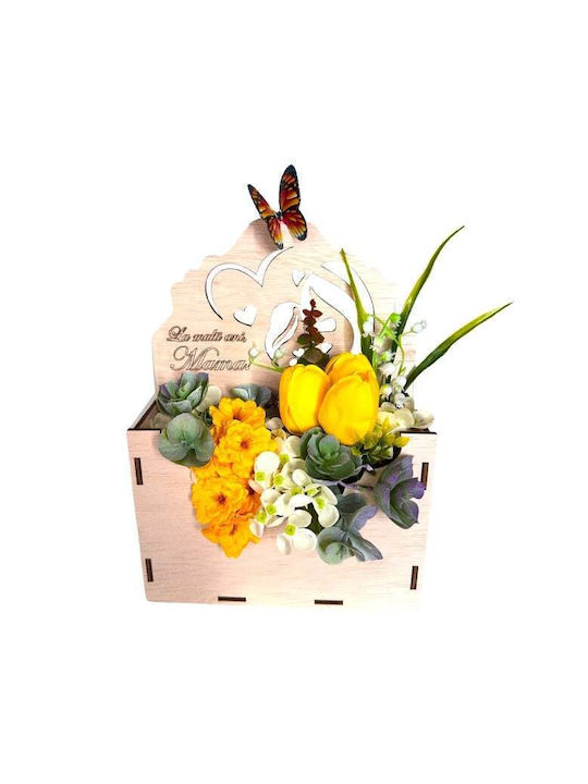 Envelo Floral Arrangement Soap Flowers Hydrangea Tulips Pearlwort Handcrafted Plants In A Special Wooden Box Envelo Floral Arrangement Soap Flowers Hydrangea Tulips Pearlwort Handcrafted Plants In A Special Wooden Box
