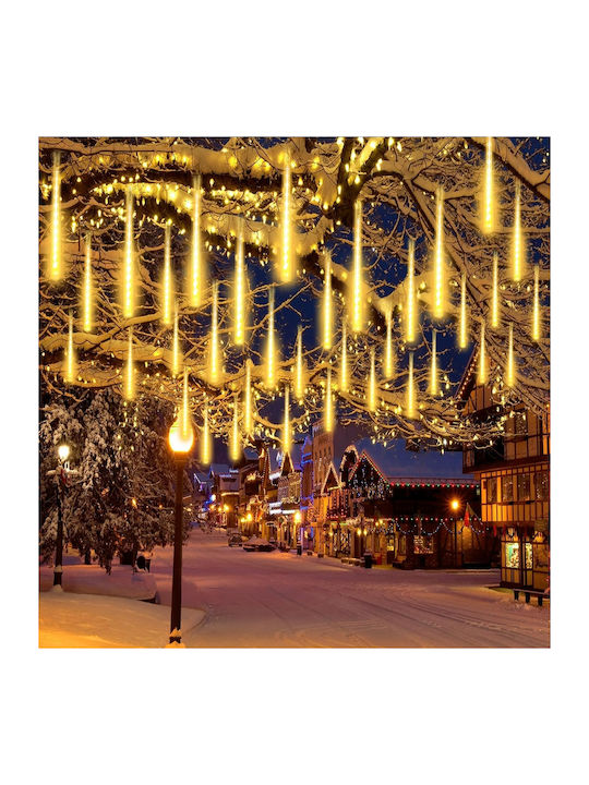 288 Lights LED 3.5m. Warm White type Rain 1pcs