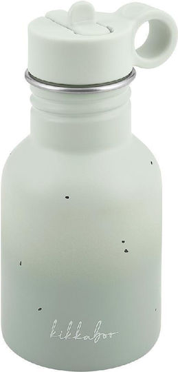 Kikka Boo Baby Cup with Handle and Straw Flora Sage made of Plastic Green 350ml