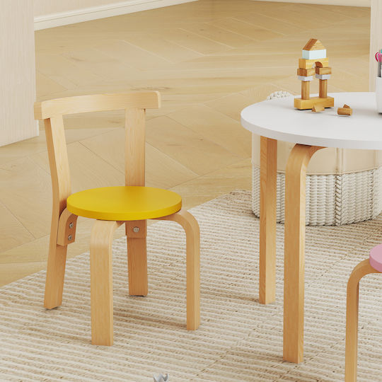 Kids Table and Chairs Set for Painting Multicolour Aiyaplay