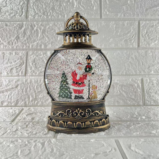Decorative Christmas Snowball Illuminated 13x7.5x21cm