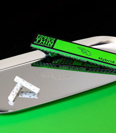 Hybrid Hellas Rolling Tray Ασημί