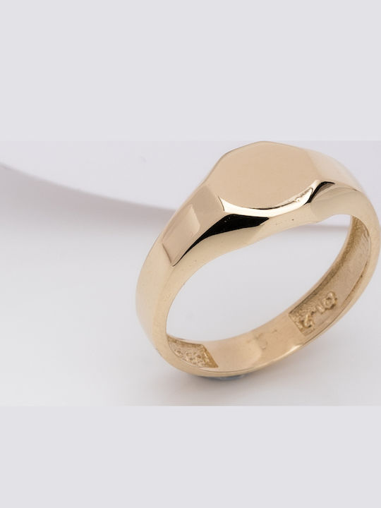 Lunaorocreations Women's Chevalier Ring 14K Yellow Gold Lunaorocreations Women's Chevalier Ring 14K Yellow Gold