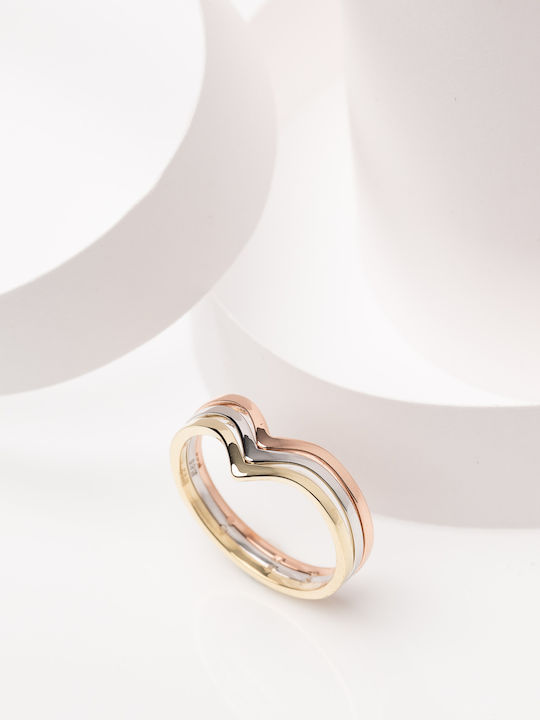 Lunaorocreations Women's Chevron Ring