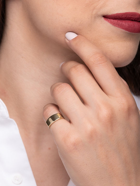 Lunaorocreations Damen Chevalier Ring 14k Gelb Gold