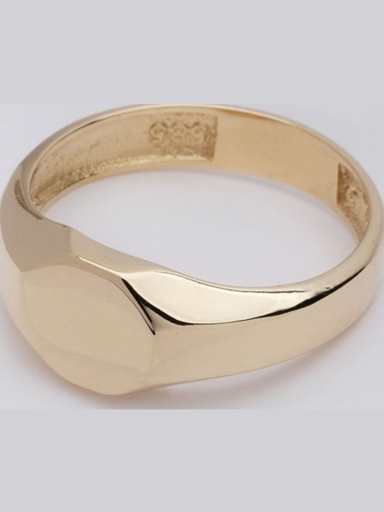 Lunaorocreations Damen Chevalier Ring 14k Gelb Gold