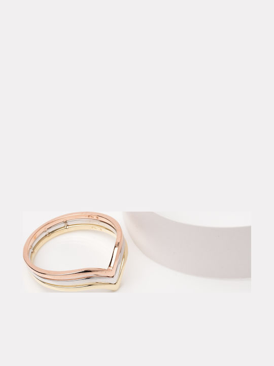Lunaorocreations Women's Chevron Ring