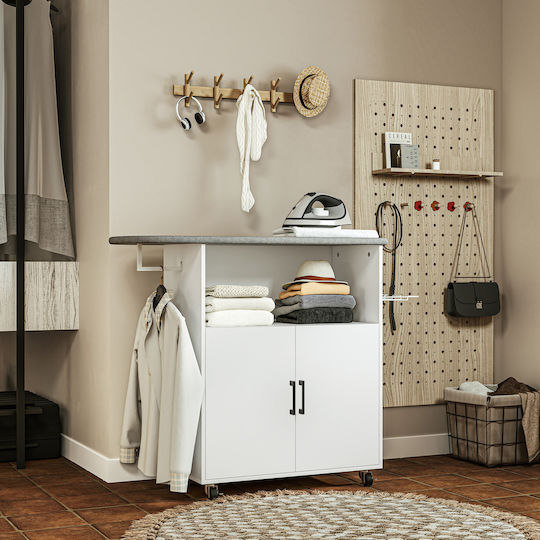 HomCom HomCom Steam Ironing Board 125x43.5x102.5cm