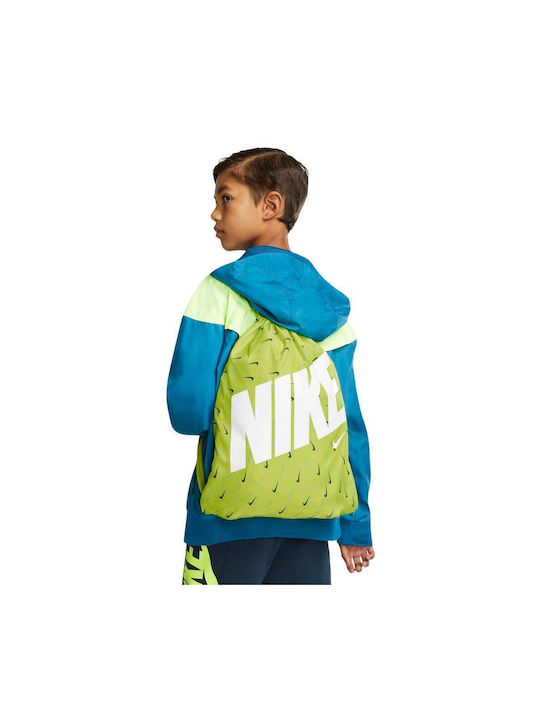 Nike Drawstring Τσάντα Πλάτης Γυμναστηρίου Κίτρινη