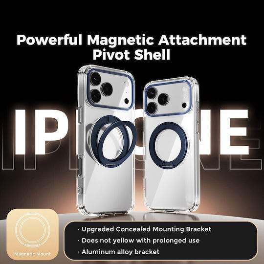 Abeel Задна корица Пластмаса Прозрачен (iPhone 17 Pro Max)