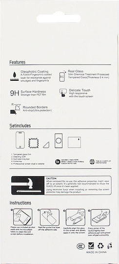 TelForceOne 2.5D 0.3mm Gehärtetes Glas (Moto G56)