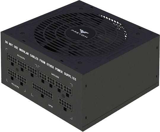 Preyon Eagle Power 650W Μαύρο Τροφοδοτικό Υπολογιστή Full Modular 80 Plus Bronze