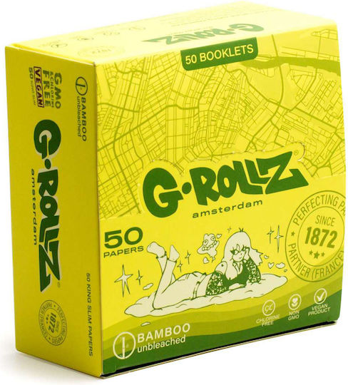 G-Rollz Zigarettenpapier King Size 50 Blätter 1Stück