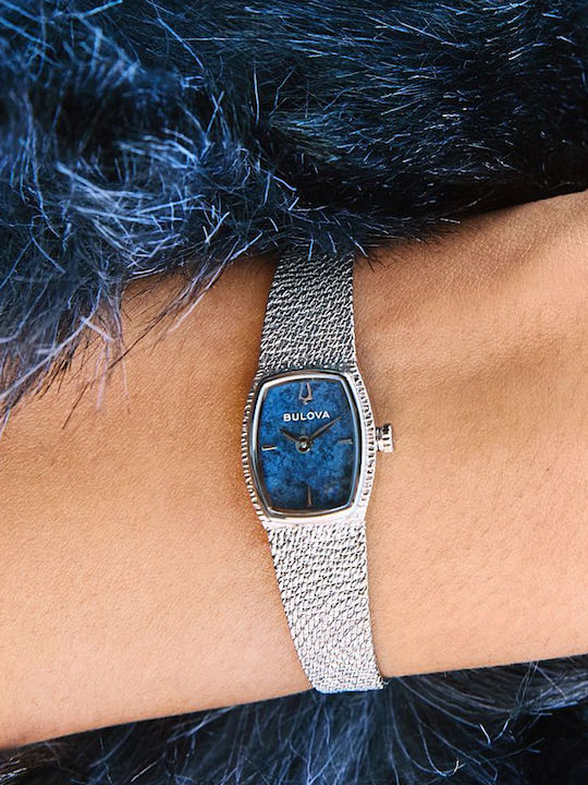 Bulova Women's Watch with Silver Metal Bracelet