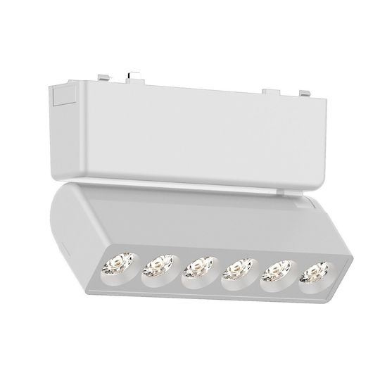 El-us10 Ултра Тънък Магнитен Led 48v 6w Cct Бял